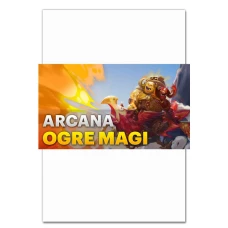 Блокнот А5 з принтом Доту 2 Аркана Огр Маг -