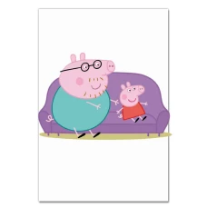 Notebooks A5 with print Peppa Pig Daddy Pig -