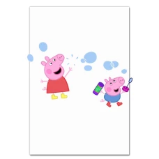 Notebooks A5 with print Peppa Pig Soap Bubbles -