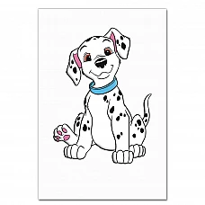 Блокнот А5 с принтом 101 Долматинец Забавный Щенок -