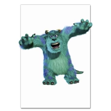 Notebooks A5 with print Monsters Inc James P. Sullivan Angry -