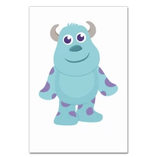 Notebooks A5 with print Monsters Inc James P. Sullivan Cute -