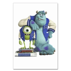 Notebooks A5 with print Monsters Inc Friends -