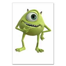 Notebooks A5 with print Monsters Inc Mike Wazowski -