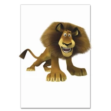 Notebooks A5 with print Madagascar Lion Alex -