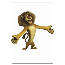 Notebooks A5 with print Madagascar Alex -