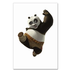 Notebooks A5 with print Kung Fu Panda Cute Po -