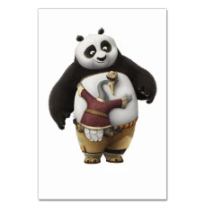Notebooks A5 with print Kung Fu Panda With Goose -