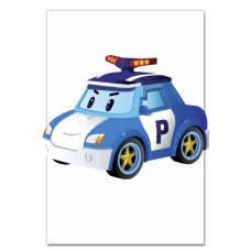 Notebooks A5 with print Robocar Poli Poli Robokara -
