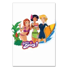 Notebooks A5 with print Jetix Totally Spies -