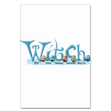 Notebooks A5 with print Jetix Witch Logo -
