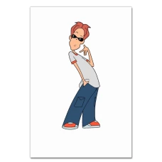Notebooks A5 with print Jetix Whats With Andy -