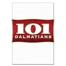 Блокнот А5 с принтом 101 Далматинец Логотип -