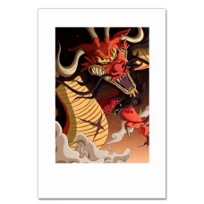 Notebooks A5 with print One Piece Dragon -