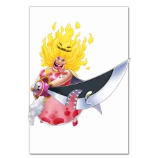 Notebooks A5 with print One Piece Charlotte Linlin -