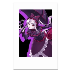 Notebooks A5 with print Overlord Shalltear Hero -