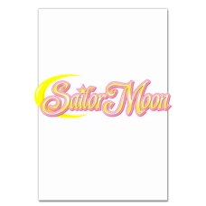 Notebooks A5 with print Sailor Moon Logo -