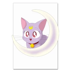 Notebooks A5 with print Sailor Moon Little Cat -