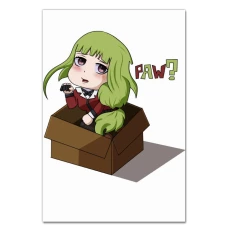 Notebooks A5 with print Kakegurui Paw -