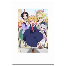 Notebooks A5 with print Kobayashi-San Chi No Maid Dragon Main Theme -