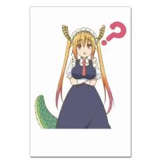 Notebooks A5 with print Kobayashi-San Chi No Maid Dragon Asking Tohru -