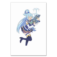Notebooks A5 with print Konosuba Gods Blessing On This Wonderful World Aqua -