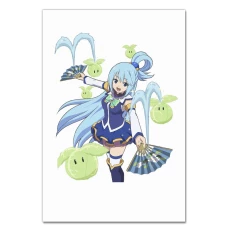 Notebooks A5 with print Konosuba Gods Blessing On This Wonderful World Aqua Hero -