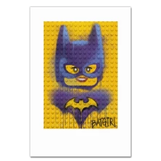 Notebooks A5 with print Lego Batgirl -