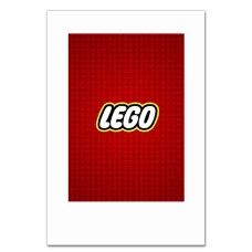 Notebooks A5 with print Lego Logo Red -