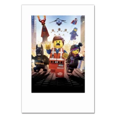 Notebooks A5 with print Lego Movie Theme -