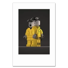 Notebooks A5 with print Lego Breaking Bad -