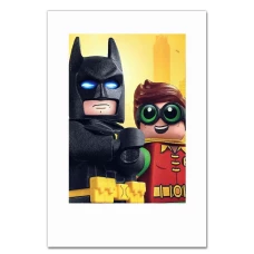 Notebooks A5 with print Lego Batman And Robin -