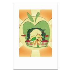Блокнот А5 с принтом Моя Маленькая Пони Пони Эплджек -