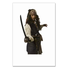 Notebooks A5 with print Pirates Of The Caribbean Jack Sparrow -