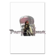Notebooks A5 with print Pirates Of The Caribbean Jack Sparrow Logo -