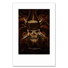 Notebooks A5 with print Pirates Of The Caribbean Sceleton -
