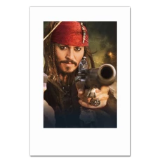Notebooks A5 with print Pirates Of The Caribbean Jack Sparrow With Gun -