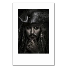 Notebooks A5 with print Pirates Of The Caribbean Jack Sparrow Face -
