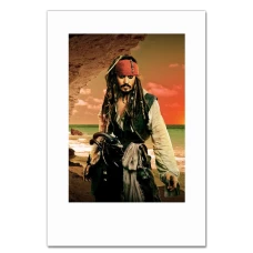 Notebooks A5 with print Pirates Of The Caribbean Main Hero Jack Sparrow -
