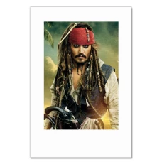 Notebooks A5 with print Pirates Of The Caribbean Hero Jack Sparrow -