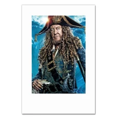 Notebooks A5 with print Pirates Of The Caribbean Hector Barbossa -