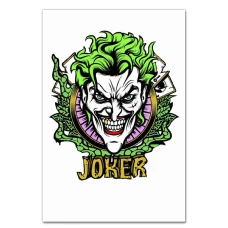 Notebooks A5 with print Joker Art -