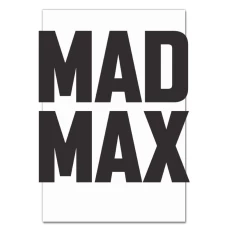 Notebooks A5 with print Mad Max Logo -
