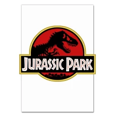 Notebooks A5 with print Jurassic Park Logo -