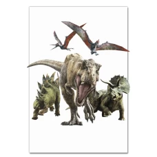 Notebooks A5 with print Jurassic Park Creatures -