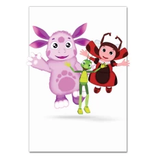 Notebooks A5 with print Luntik And Friends -
