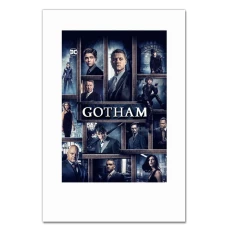 Блокнот А5 с принтом Готэм Герои -