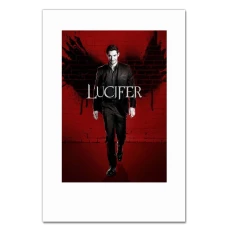 Notebooks A5 with print Lucifer Hero Print -