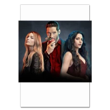 Notebooks A5 with print Lucifer Heroes -