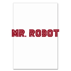 Notebooks A5 with print Mr. Robot Logo -